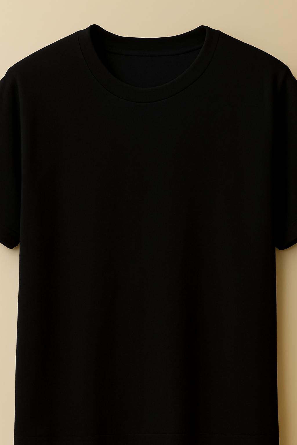 Essential Black Crew Neck T-Shirt